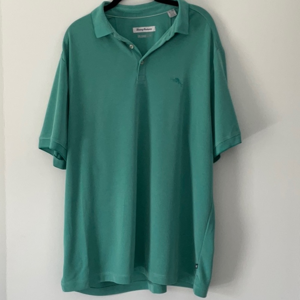 Tommy Bahama Green Polo Shirt for Men